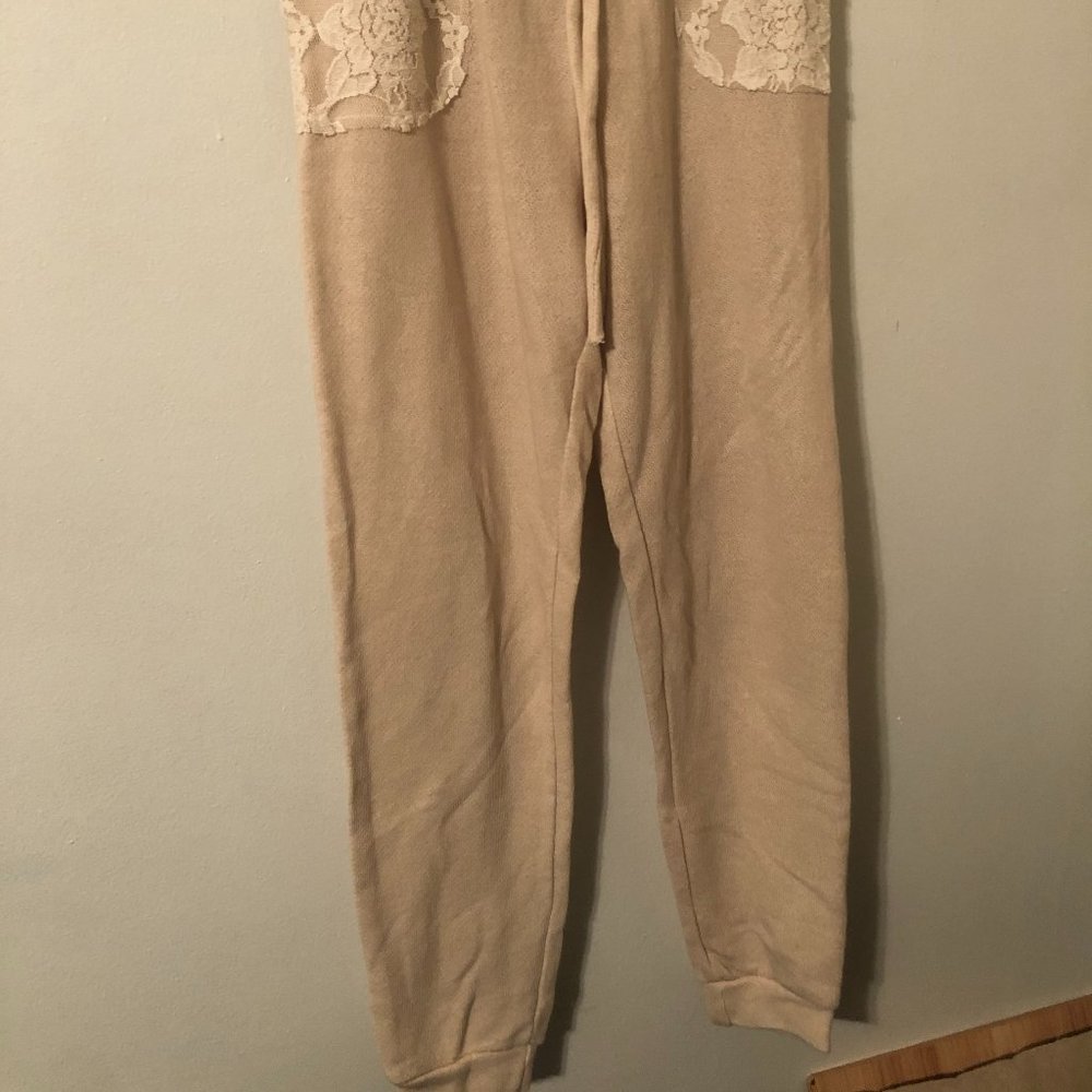 Milky Way USA Pant Long Knit Oatmeal